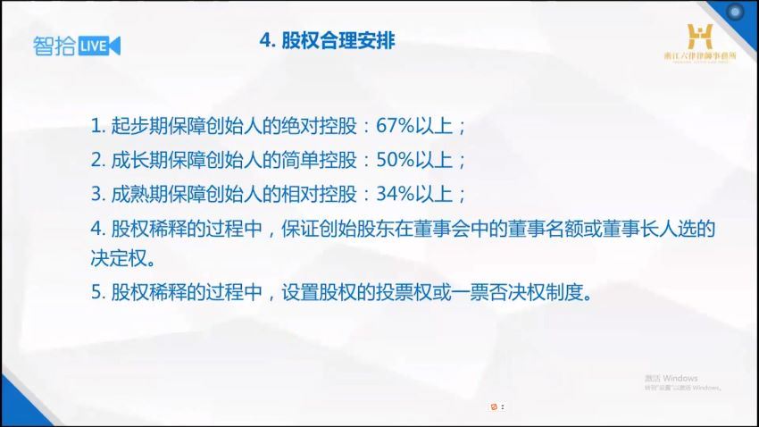 法律(智拾课堂)：资本金融模块 百度网盘(29.92G)