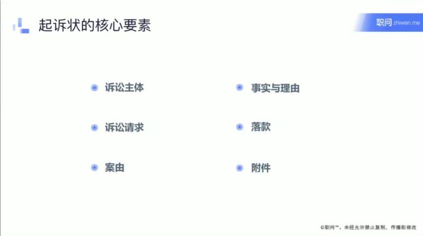 智元课堂：民商事诉讼实务课 百度网盘(865.51M)