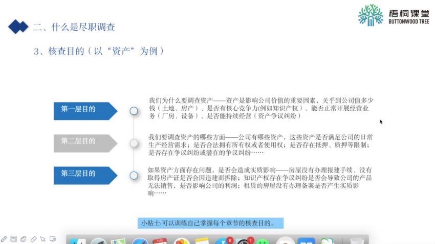 法律(梧桐课堂)：尽职调查进阶课 百度网盘(303.12M)